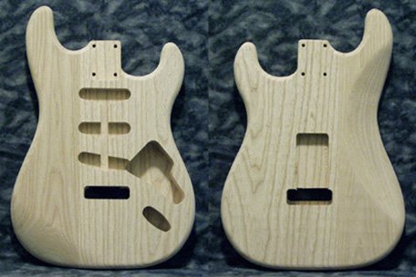 Northern ash guitar body discount